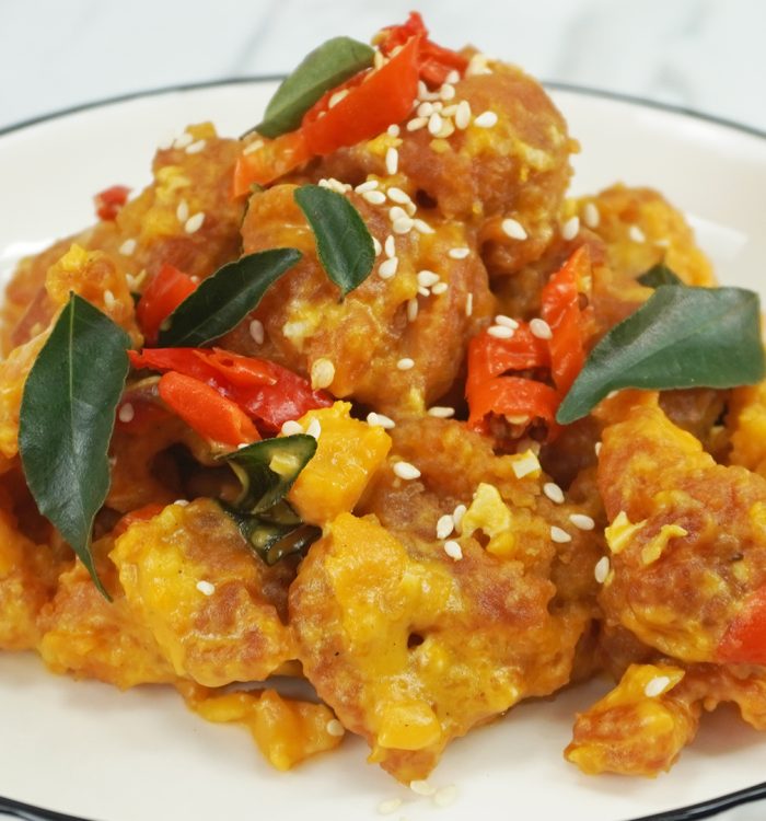 Chicken Karage Salted Egg